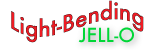 See physics in action as light passes through JELL-O. Light-Bending JELL-O